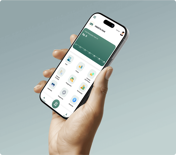 Contoh tampilan transaksi