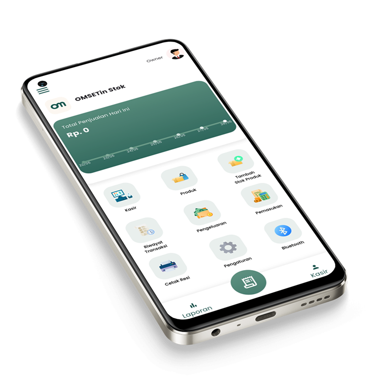 Tampilan fitur canggih